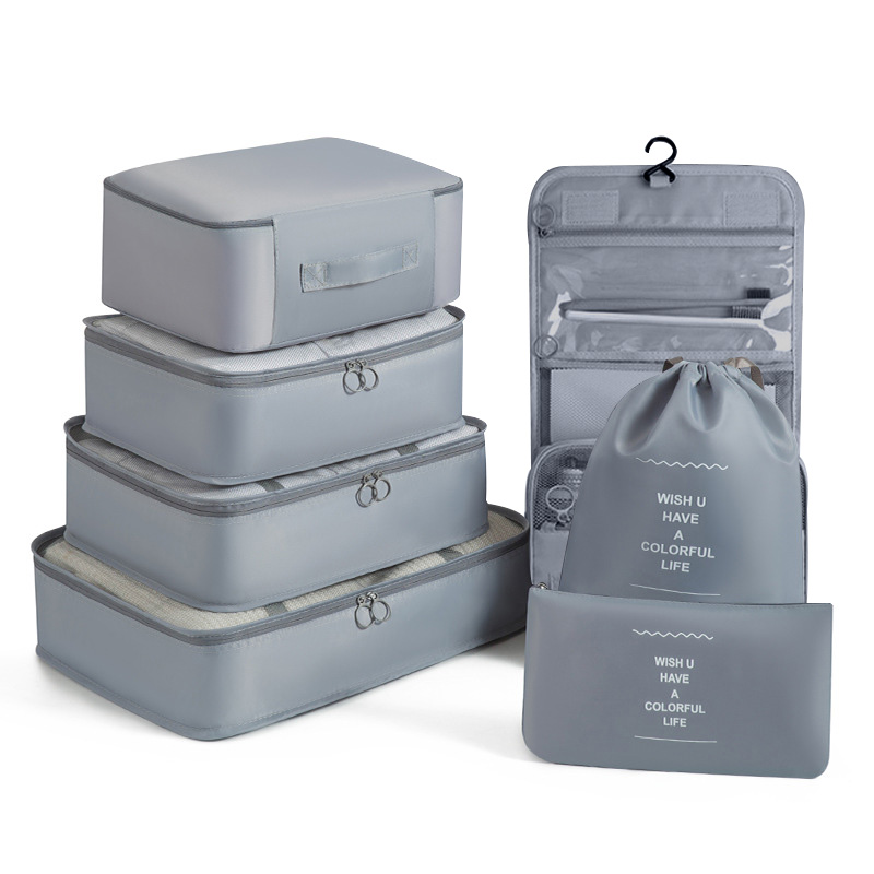 Travel Packing Cube - Set di Organizzatori Multi-Scomparto per Dormitorio