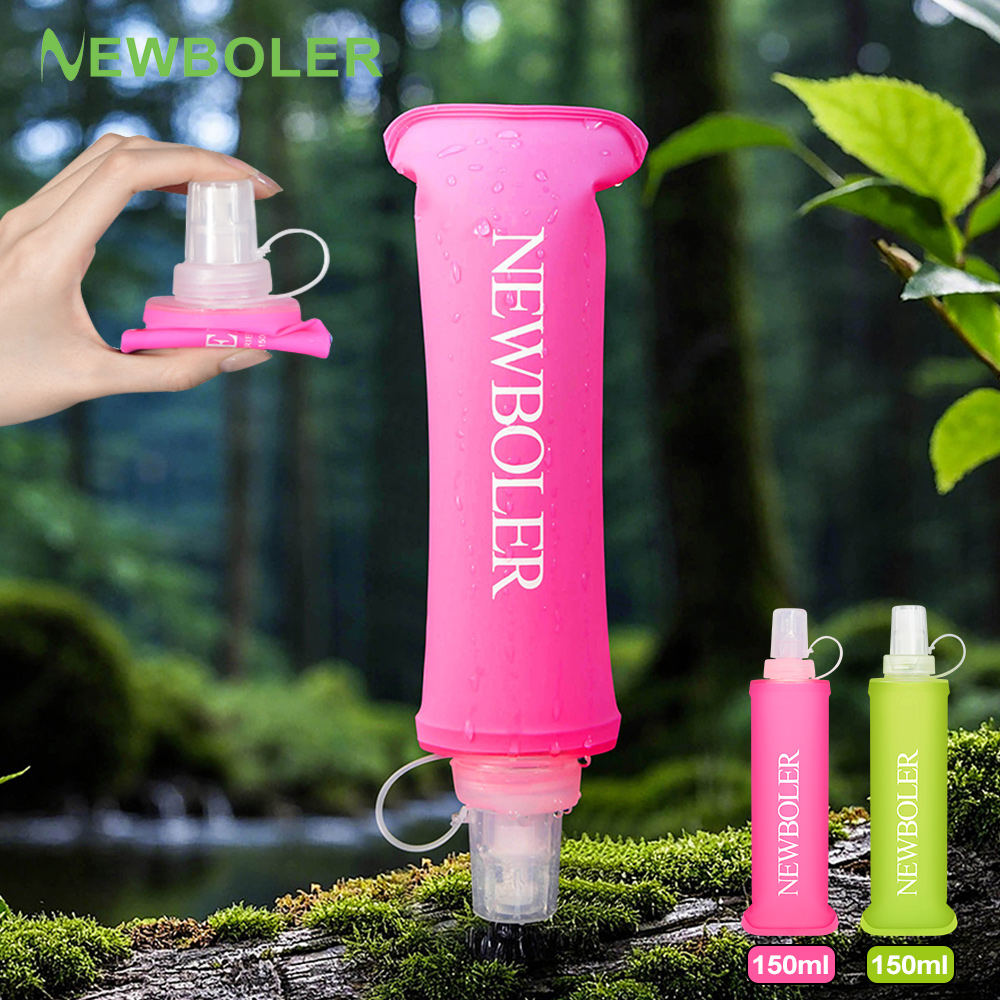 Water Bottle Collapsible - Borraccia pieghevole TPU Boccetta morbida pieghevole