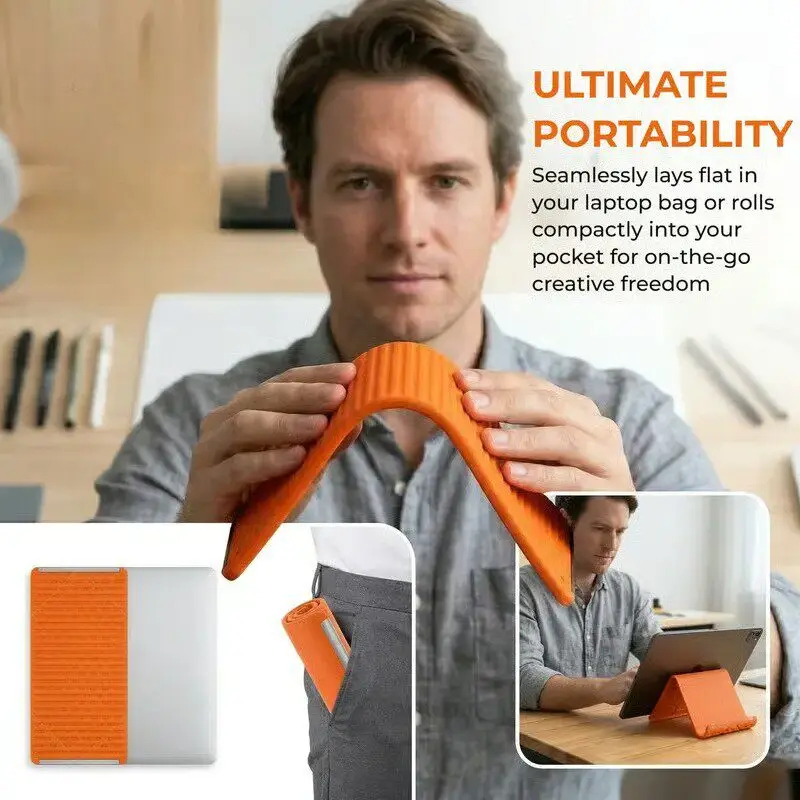 Travel Accessories Iphone - Supporto Pieghevole in Silicone per Telefoni,