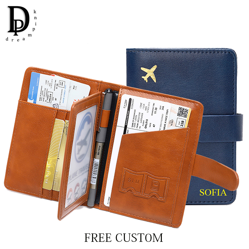 Travel Accessories Bag For Men - Portafoglio per passaporto da viaggio con