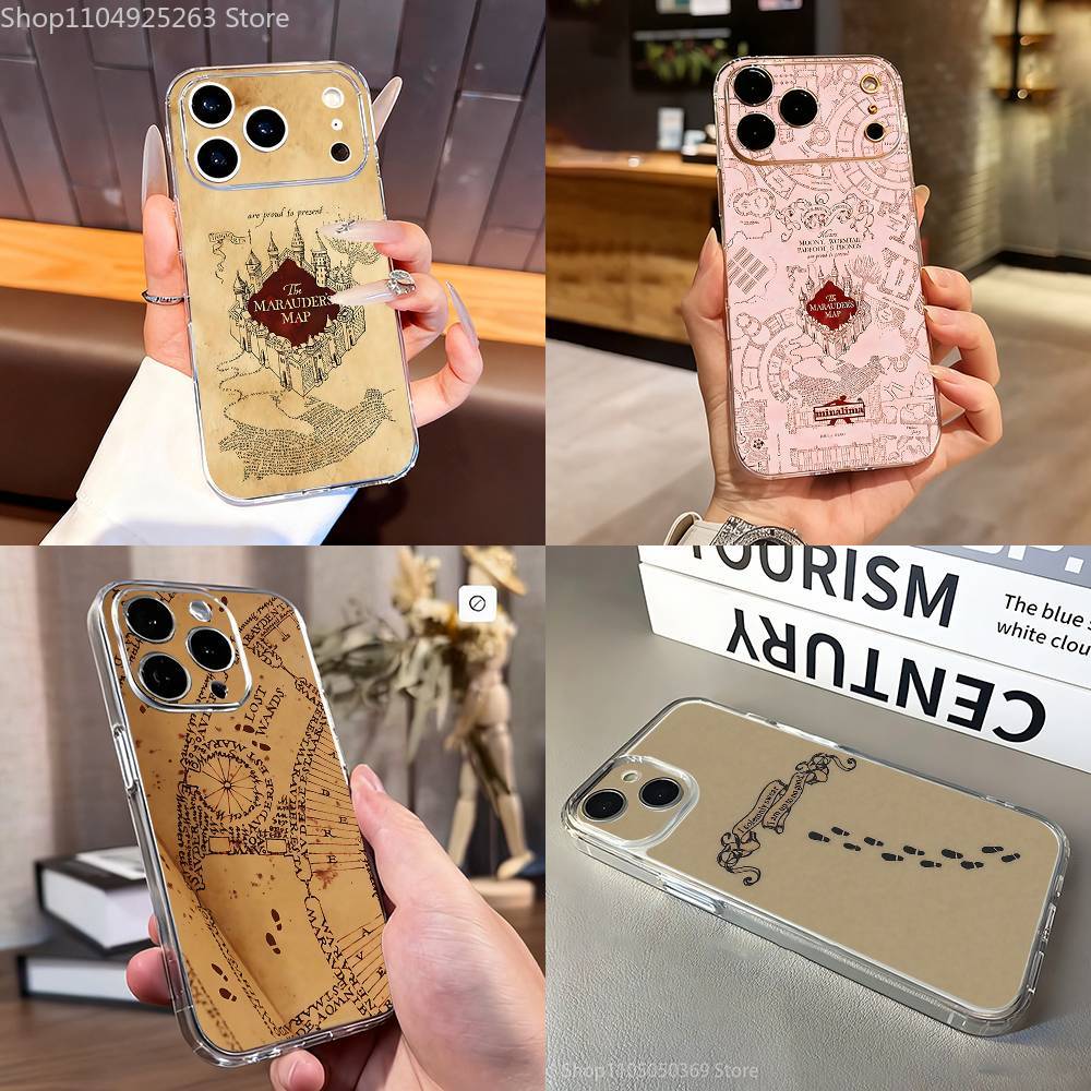 Travel Accessories Iphone - Custodia per telefono con mappa Ticket