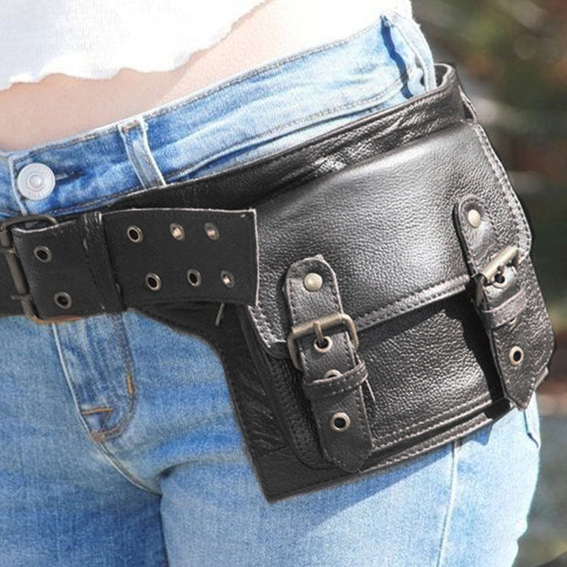 Travel Accessories For Europe - Marsupio da cintura in pelle PU