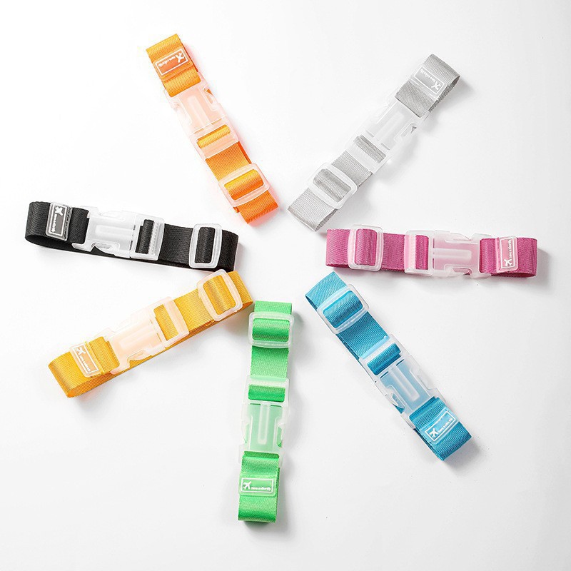 Travel Accessories On Plane - 2 Pezzi Cinghie Regolabili Colorate in