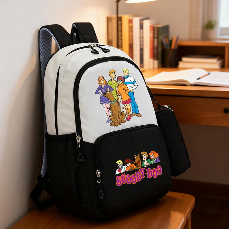 Travel Accessories New - Zaino Scooby Doo di grande capacità,