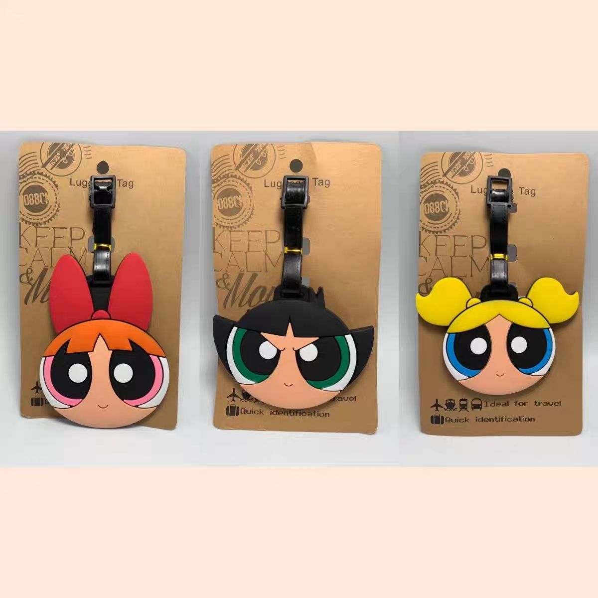 Travel Accessories New - Ciondolo per borsa Anime The Powerpuff
