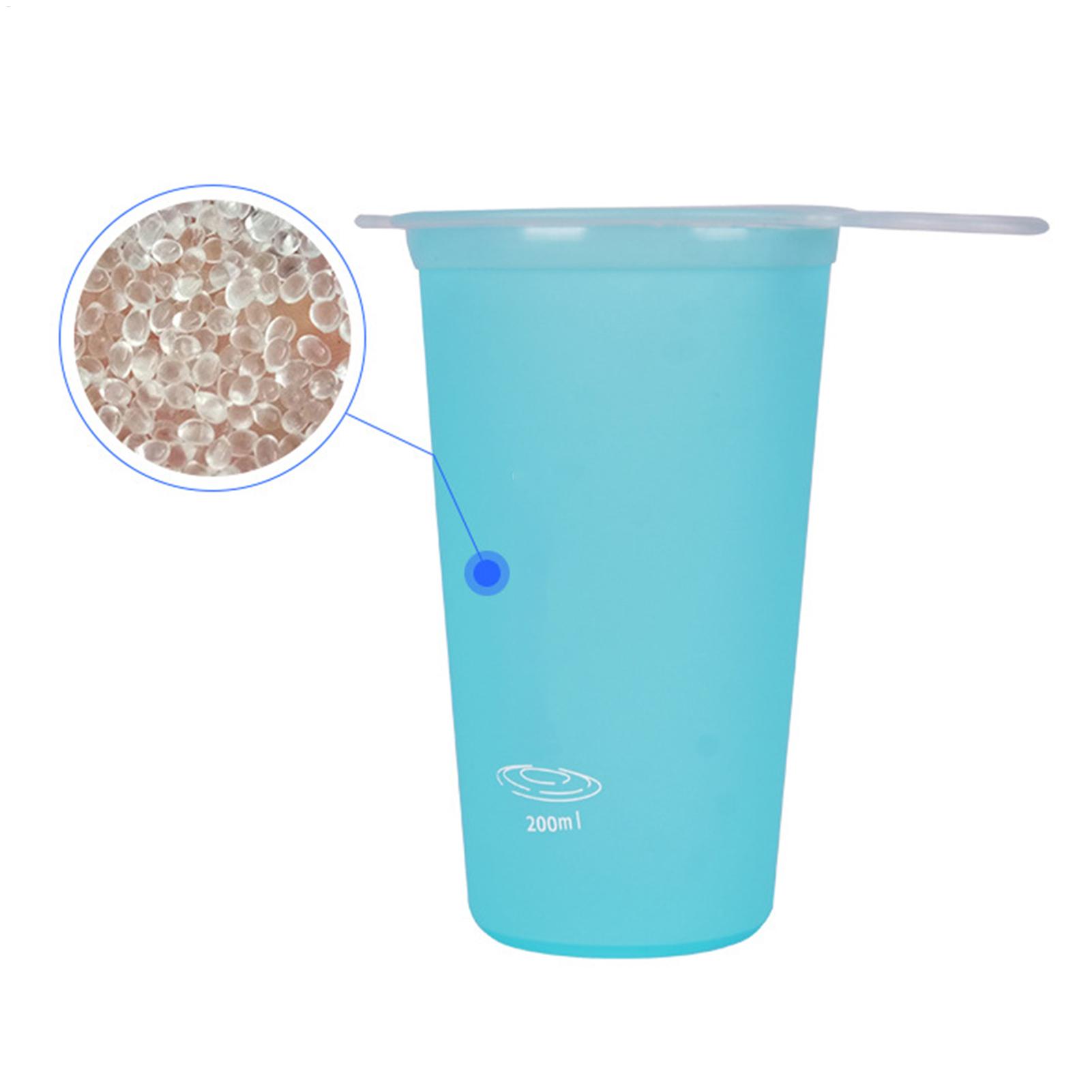 Water Bottle Collapsible - Borraccia Sportiva Pieghevole in TPU Morbido,