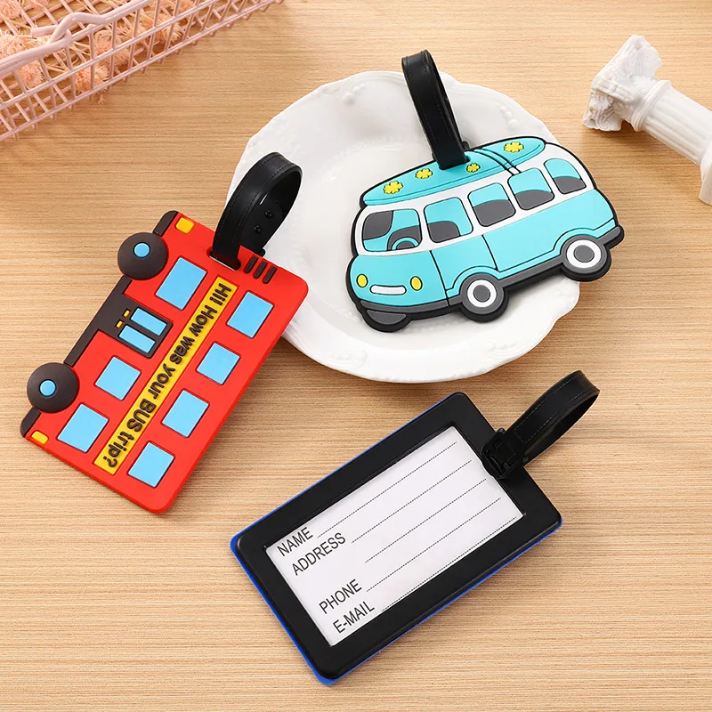 Travel Packing Cube - Simpatici cartoni animati per auto Etichette