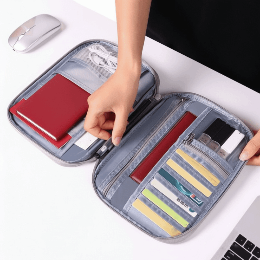 Travel Accessories Bag For Men - Borsa per passaporto creativa in tinta