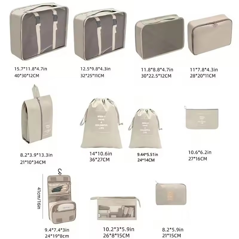 Set di Borse da Viaggio 7/8/9/ - Travel Packing Cube recensione e prezzo