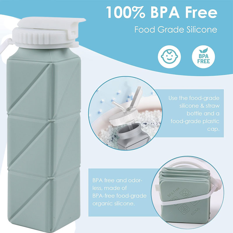 Bottiglia d'acqua pieghevole d - Water Bottle Collapsible recensione e prezzo