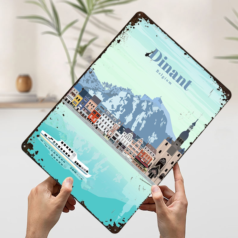 Poster stampato 'Viaggio a Din - Travel Accessories For Europe recensione e prezzo