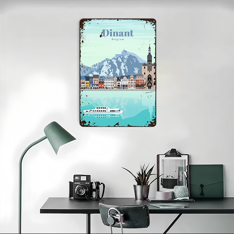 Poster stampato 'Viaggio a Din - Travel Accessories For Europe recensione e prezzo