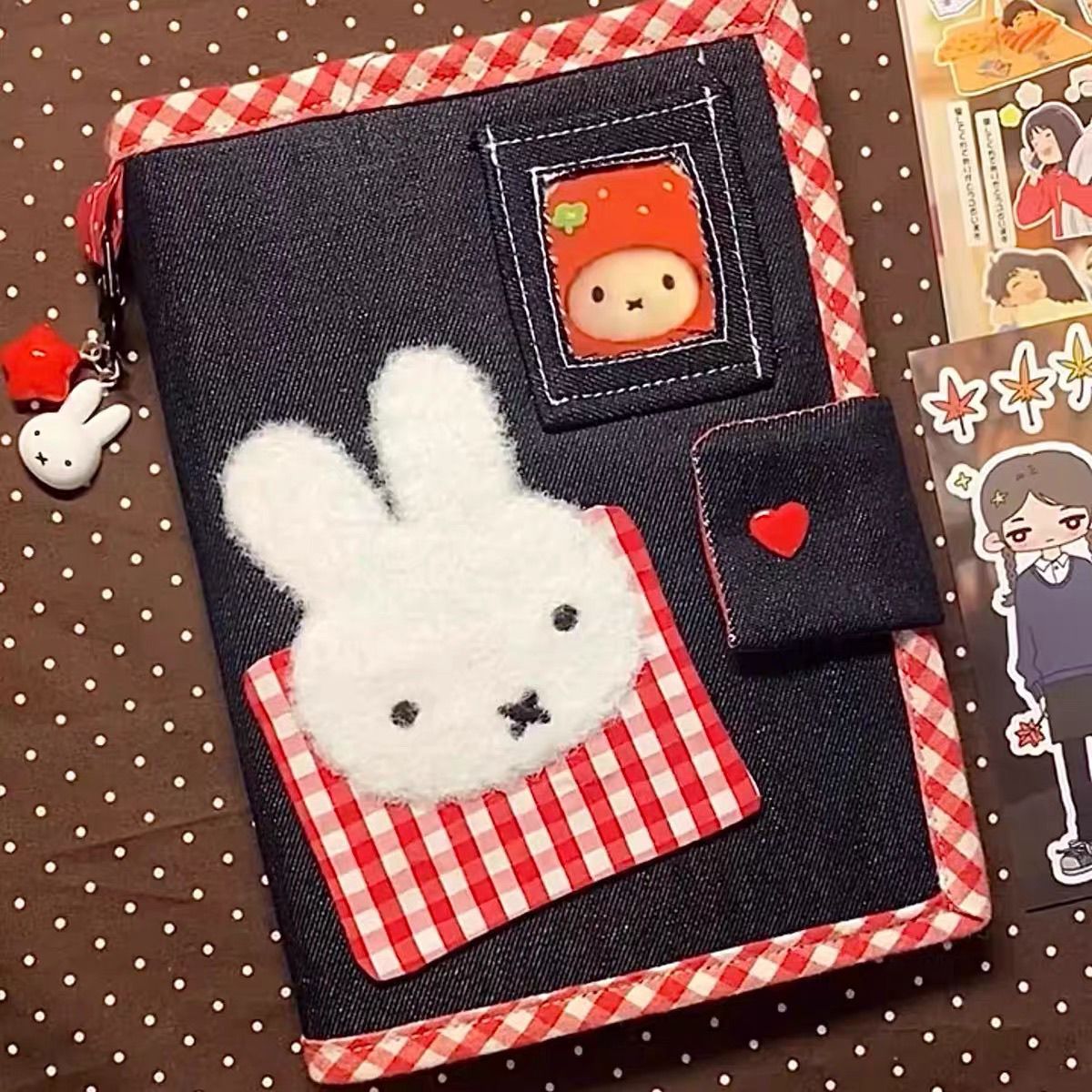 Quaderno A6 in denim con conig - Travel Journal Accessories recensione e prezzo