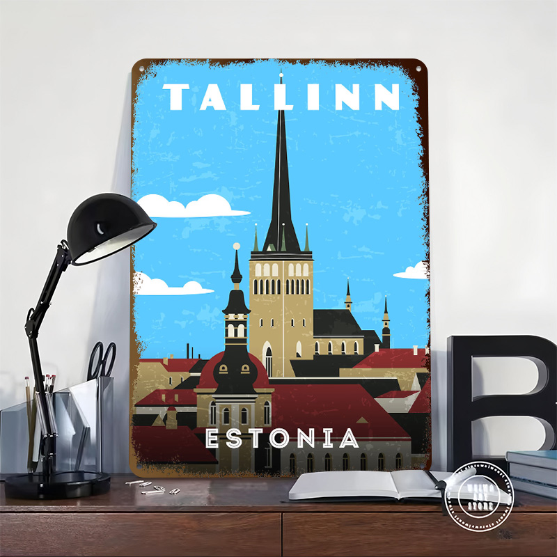 Poster da Viaggio Retrò dell'E - Travel Accessories For Europe recensione e prezzo