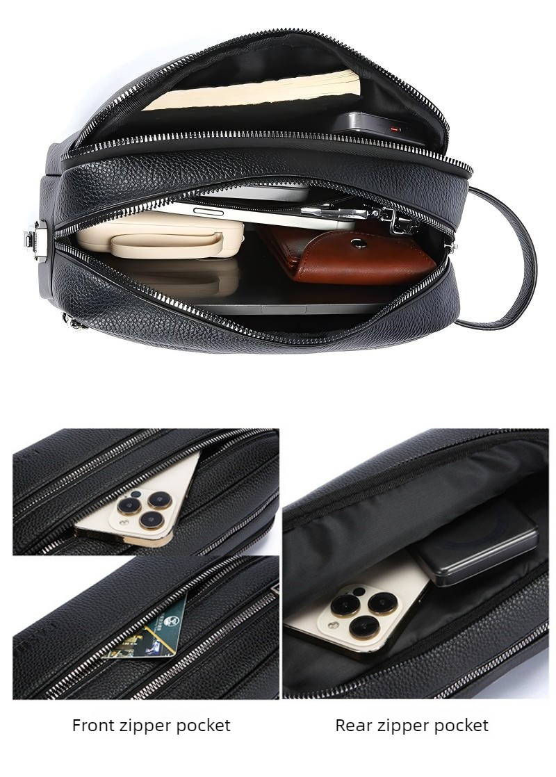 Borsa a Mano Vintage da Uomo c - Travel Accessories Bag For Men recensione e prezzo