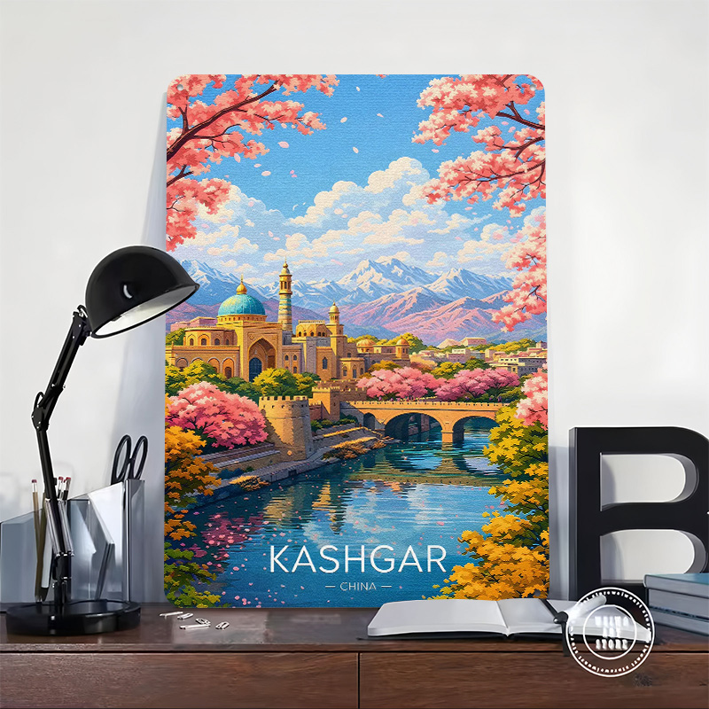 Poster 3D con Texture Stampata - Travel Accessories For Europe recensione e prezzo