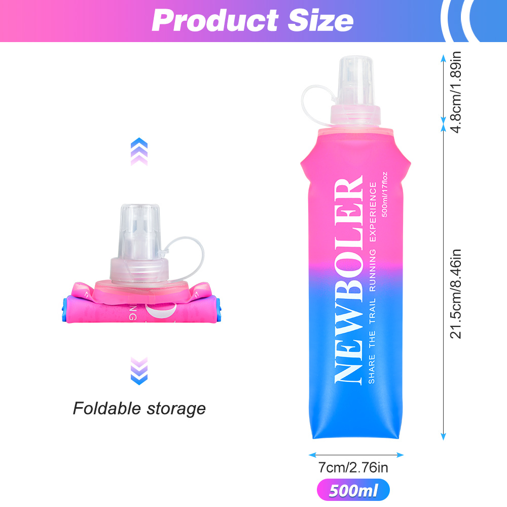 NEWBOLER Bottiglia d'acqua pie - Water Bottle Collapsible recensione e prezzo