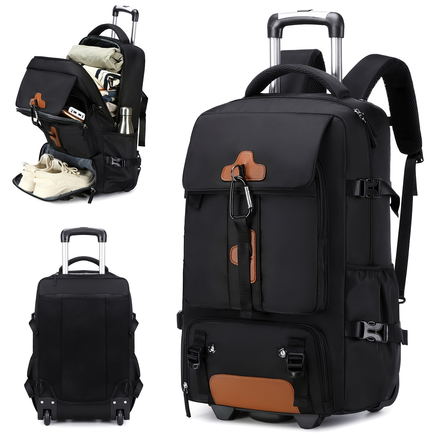 Zaino con ruote, zaino da viag - Travel Accessories Bag For Men recensione e prezzo