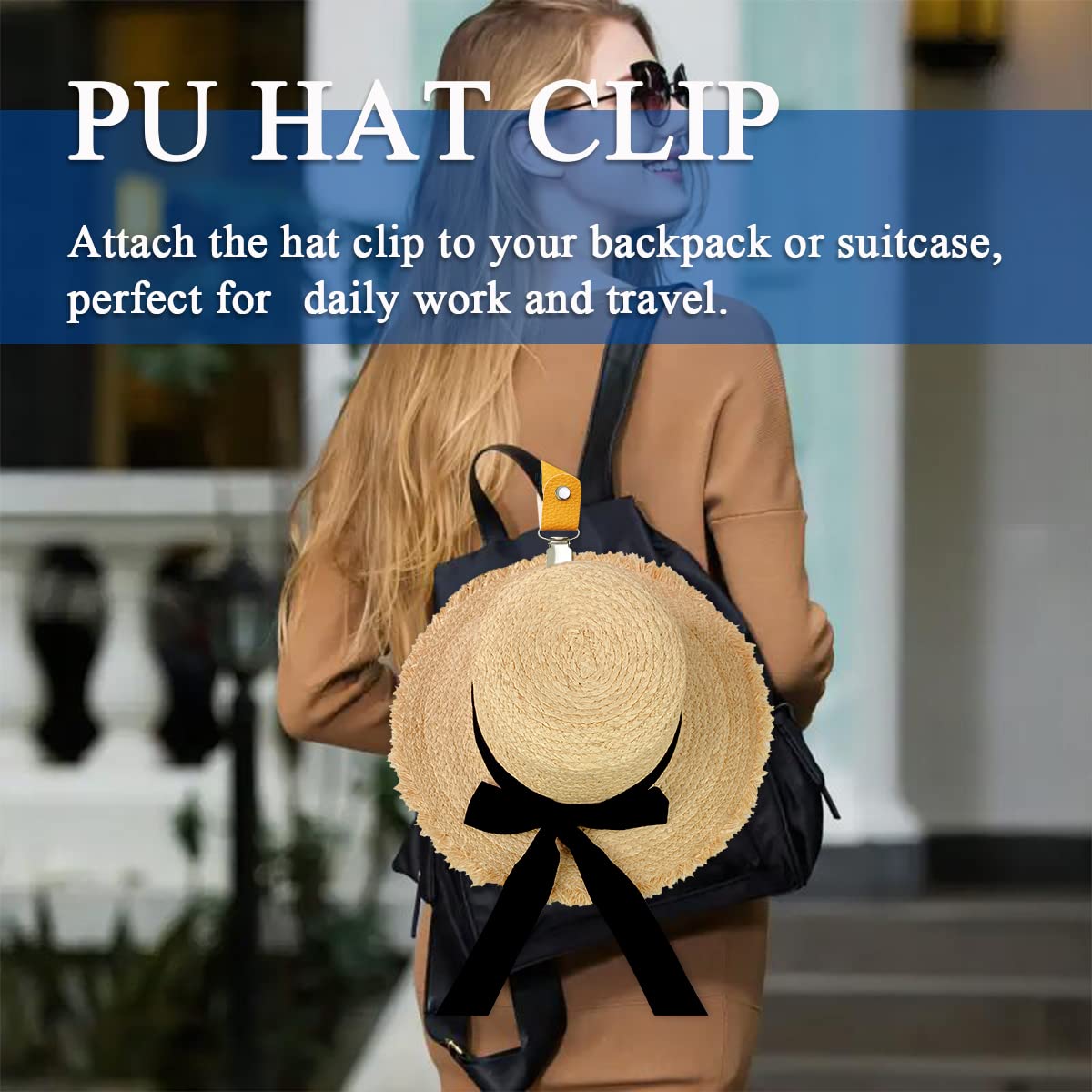 Clip per Cappello in Pelle PU  - Travel Accessories Bag For Men recensione e prezzo