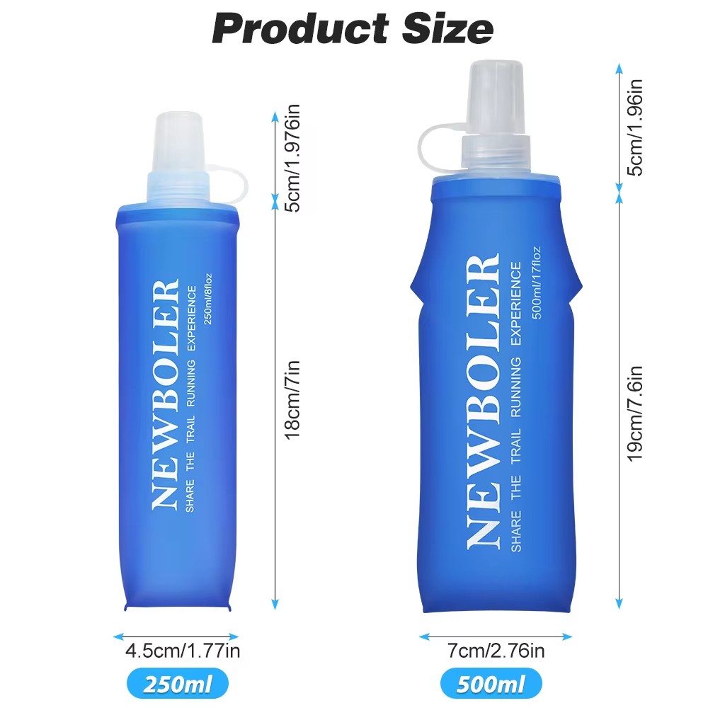 NEWBOLER 250ml/500ml Bottiglia - Water Bottle Collapsible recensione e prezzo